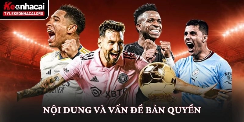 Điều khoản sử dụng 3 Nội dung và vấn đề bản quyền